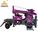 Hydraulic Trailer Mounted Water Well Drilling Rig Water Well Drilling Equipment