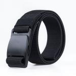 Invisible Fabric Elastic Belt Nickel Free Flat Buckle Belt Plastic 110cm