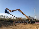 Hyundai Excavator 21m Cast Steel Post Hydraulic Pile Driver
