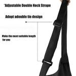 Waterproof Unisex Black Cotton Apron Professional Barista Antifouling Full Body