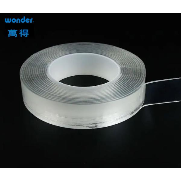 China Double Sided Clear  Nano Tape Roll Traceless Removable Recyclable factory