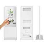 42 inch floor standing advertising kiosk price usb digital microscope software