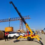 2.95t Spider Crawler Crane With Hydraulic Telescopic Boom