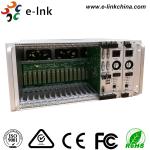5U 16 Slot Rack Mount Card DVI Video To Fiber Converter 4K With Two - Year