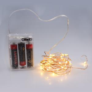 China 3*AA Battery Powered ON/OFF Multi-Color LED String Lights For Christmas, Party, Festival Decoraction factory