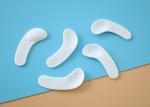 White 33.5mm PP Food Grade Scoop For Pudding Yogurt