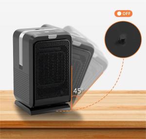 China Portable Electric Fan Heater Ceramic PTC Heating Element Over Heating Falling Protection factory