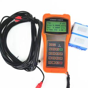 China Handheld Ultrasonic Water Flow Meter RS485 Ultrasone Flowmeter Sensor 4-20mA factory