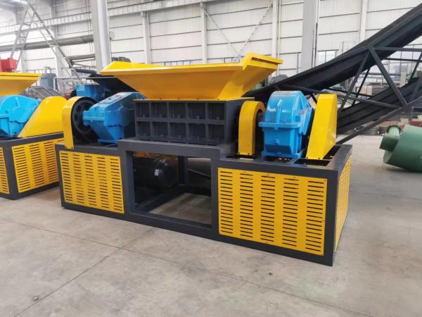 Heavy Duty Double Shaft Scrap Metal Shredders Paper Shredder Tire Shredders