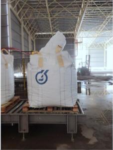 China 1250kgs Loading Weight Pp Container Bag / Jumbo Bulk Bags For Limestone Powder factory