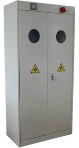 China Custom Design Gas Cylinder Storage Cabinet For Chemistry / Hospital Laboratory factory