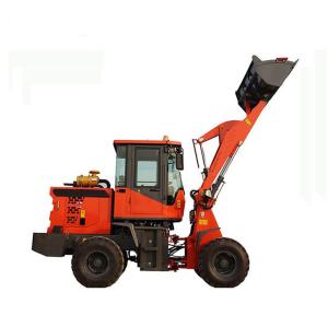 China 1.2 Ton Front End Mini Wheel Loader Construction Machine Hydraulic Operation factory