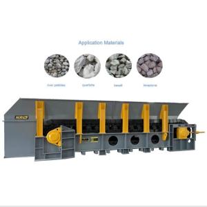 China 70-120 TPH Apron Plate Feeder Customizable Stone Conveying Equipment factory