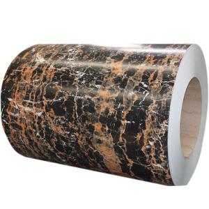 China 1000mm Width PPGL Steel Coil Color Coated Prepainted PPGI factory