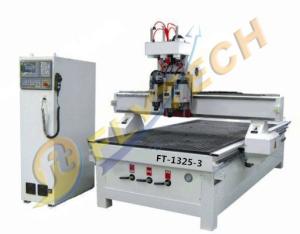 China factory price 3 pneumatic cylinder ATC Wooden router machine with vaccum table factory