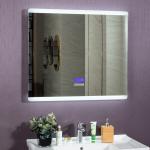 Polished Edge Led Backlit Bathroom Mirror Hotel Home Decoration With Demister