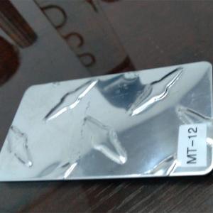 China SS Polished 304 Stainless Steel Chequered Sheet 8X4 Feet 1.2mm Thick Plate factory