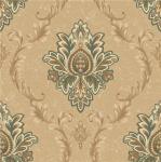 Washable Vintage Style Wallpaper Bedroom Decor With Vinyl Coated Paper