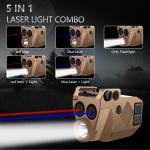 Red / Blue Shotgun Laser Sight 500 Lumens Laser Light Combo IIIA Class