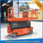 8m Electric Battery Power Self Propelled Elevating Work Platforms / Aerial Lift