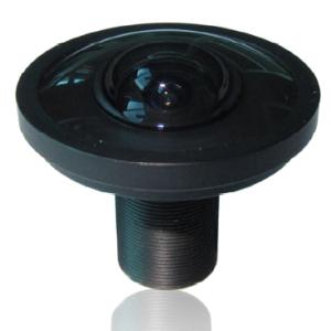 China 1/2&quot; 1.58mm 10Megapixel M8X0.5 mount 192degrees Fisheye Lens panoramic lens factory