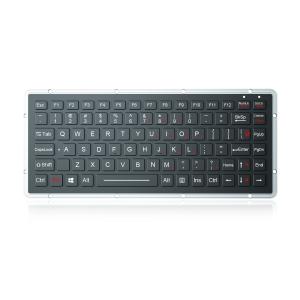 IP65 Rugged Chiclet Keyboard With Polymer Keys, Military Level Backlight