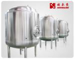 PLC Control Stainless Steel 304 Bright Beer Tank Inner 3mm / Outer 2mm Thickness