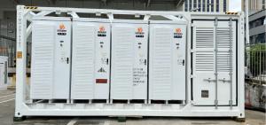 China Self Contained Modular Container Battery Storage Pack 20ft Remote Monitoring Control factory