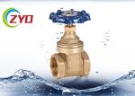 CW617N Lead Free Plumbing Gate Valve , Female Thread 3 4 Water Pipe Valve