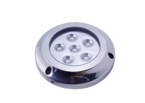 China Anti - Oxidation 316 SS RGBW LED Underwater Light IP68 For Yacht Boat factory