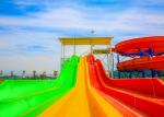 Professional Design High Speed Slide Water Park Equipment With Multi Color