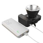 100w Full Power Bi Color Cob Led Camera Light 30000lux bowen mount