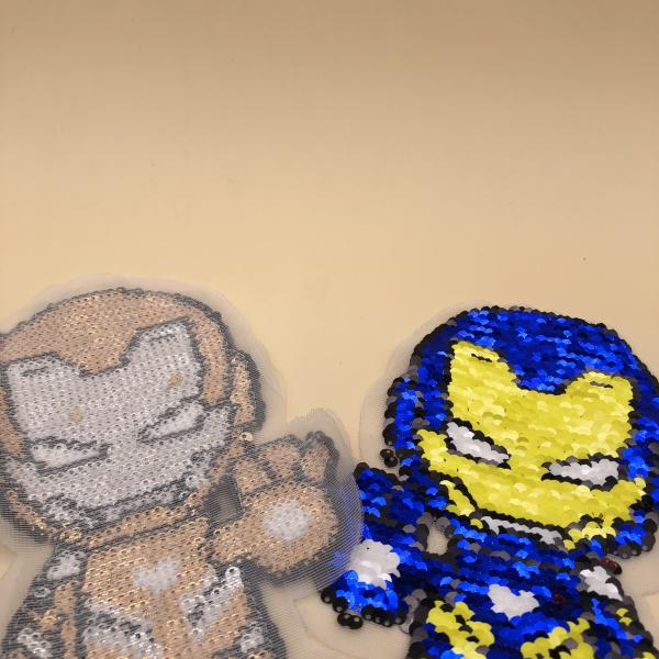 Durable Embroidered Cloth Badges , Merrowed Border Clothing Badges Patches