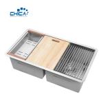 Double Bowl Kitchen Sink Stainless Steel Kitchen Sink Handmade Kitchen Sink