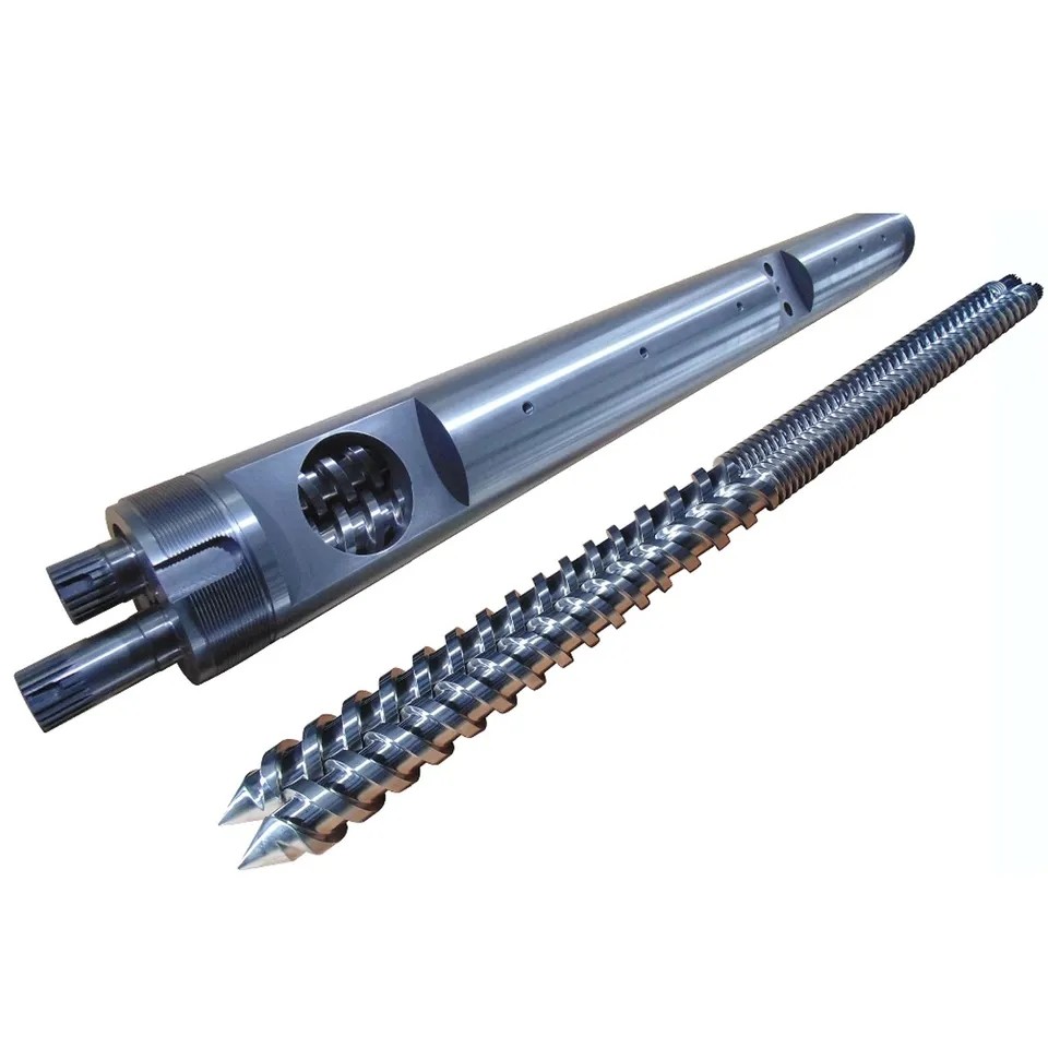 China Plastic Extruder Nitrided Screw Barrel / Nitrided Twin Screw Barrel factory