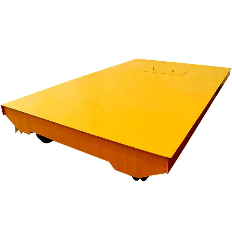 China cheap trackless battery powered rail transfer trolley with remote control factory