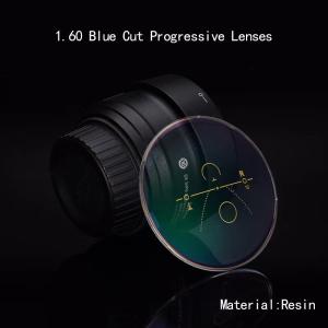 China Quality Lenses 1.60 Blue Cut Progressive Lenses Block Blue Ray Glasses Progressive Lens factory