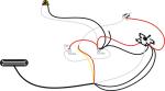 Hot Rail Twin Blade Guitar Single Coil Pickup Ceramic For TL Gibson Stratocaster