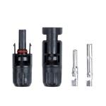 IEC62852 1500V Solar Panel Electrical Connectors , 10mm2 Waterproof Solar