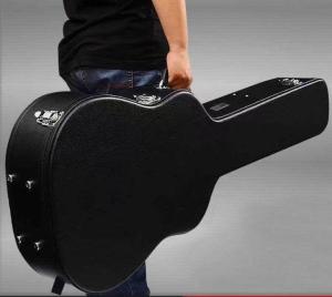 China Plywooden Classical Guitar Flight Case With Padded Carrying Handle factory