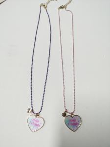 China Practical Unisex Childrens Heart Necklace For School Activities factory