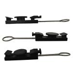 ABS Plastic Anchor and Tension Clamps for Fiber Drop Cable Optic Fiber Equipment