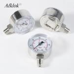 Industrial Oil Pressure Gauges 1/4 Thread Type 0-300psi Range for Precise