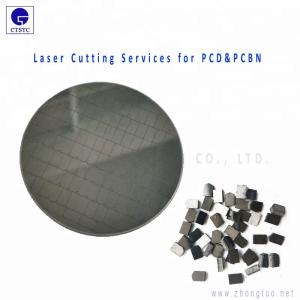China 1.6mm PCD Laser Cutting Service For Polycrystalline Diamond Cutting Tools factory