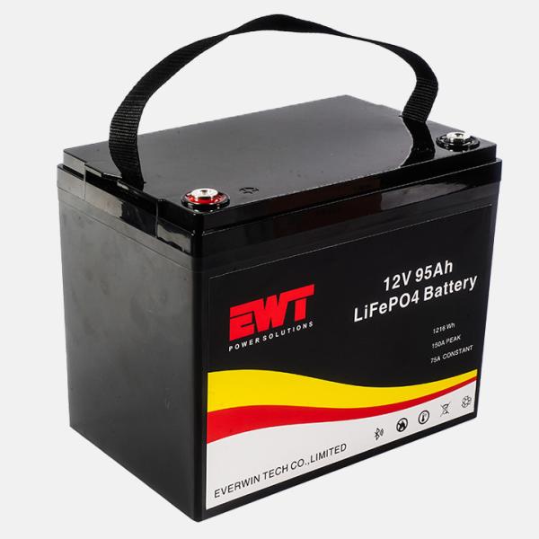 Electric Forklifts Replacement 12V LiFePO4 LFP Lithium Battery 12.8V 95Ah