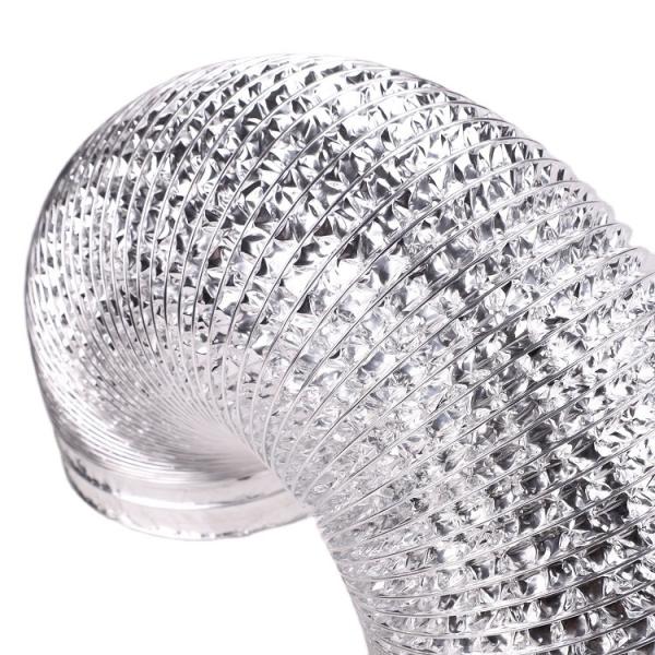 Plastic Mounting 100-315mm SAA Certificate Semi Rigid Flexible Duct for Air