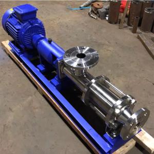 China OBM Antirust Single Screw Pump , G Type Multifunctional Mini Screw Pump factory