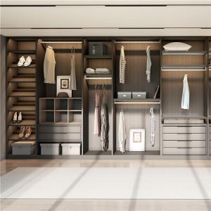 China Modern Walk In Closet Minimalist Closet Modern Wardrobe Closets factory