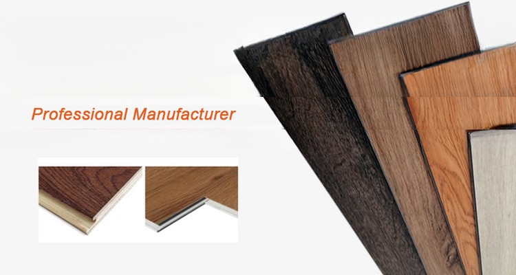 Eco-friendly Wooden Surface Print SPC Vinyl Flooring for Apartment Interior Decoration