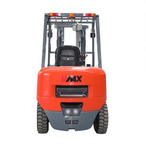 China Manual Transmission 6000mm Diesel Operated Forklift factory